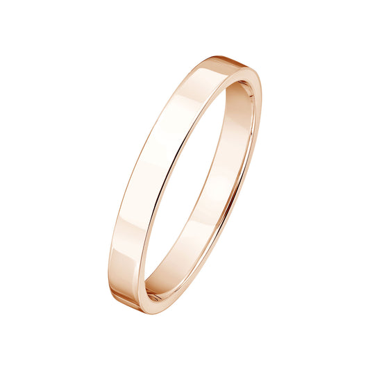 Alliance Ruban - Or Rose 18K