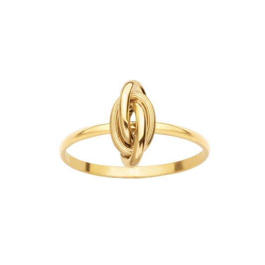 Bague Nœud - Or Jaune 18K