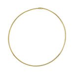 Collier Oméga Rond - Or Jaune 18k